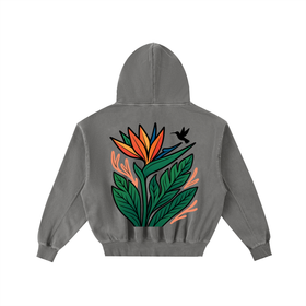 VXRA “Paradise Bloom” Heavy Fleece Hoodie