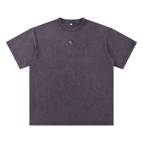 VXRA “Paradise Bloom” Snow-Washed T-Shirt