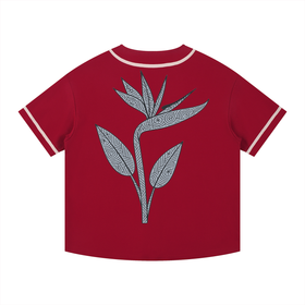 Contrast Piped Button-Up Jersey