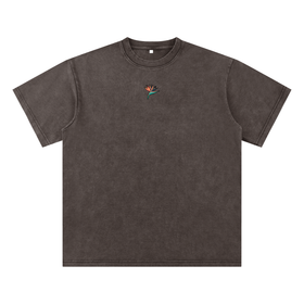 VXRA “Paradise Bloom” Snow-Washed T-Shirt