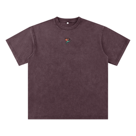 VXRA “Paradise Bloom” Snow-Washed T-Shirt
