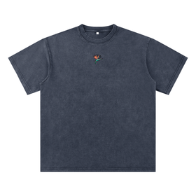 VXRA “Paradise Bloom” Snow-Washed T-Shirt